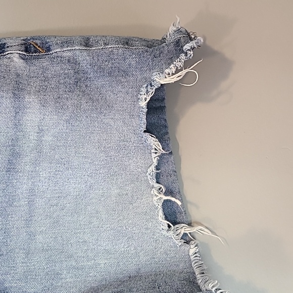 Kensie High Rise‎ Denim Shorts Womens Size 28 Comfy Jean Casual Cotton - Picture 3 of 8